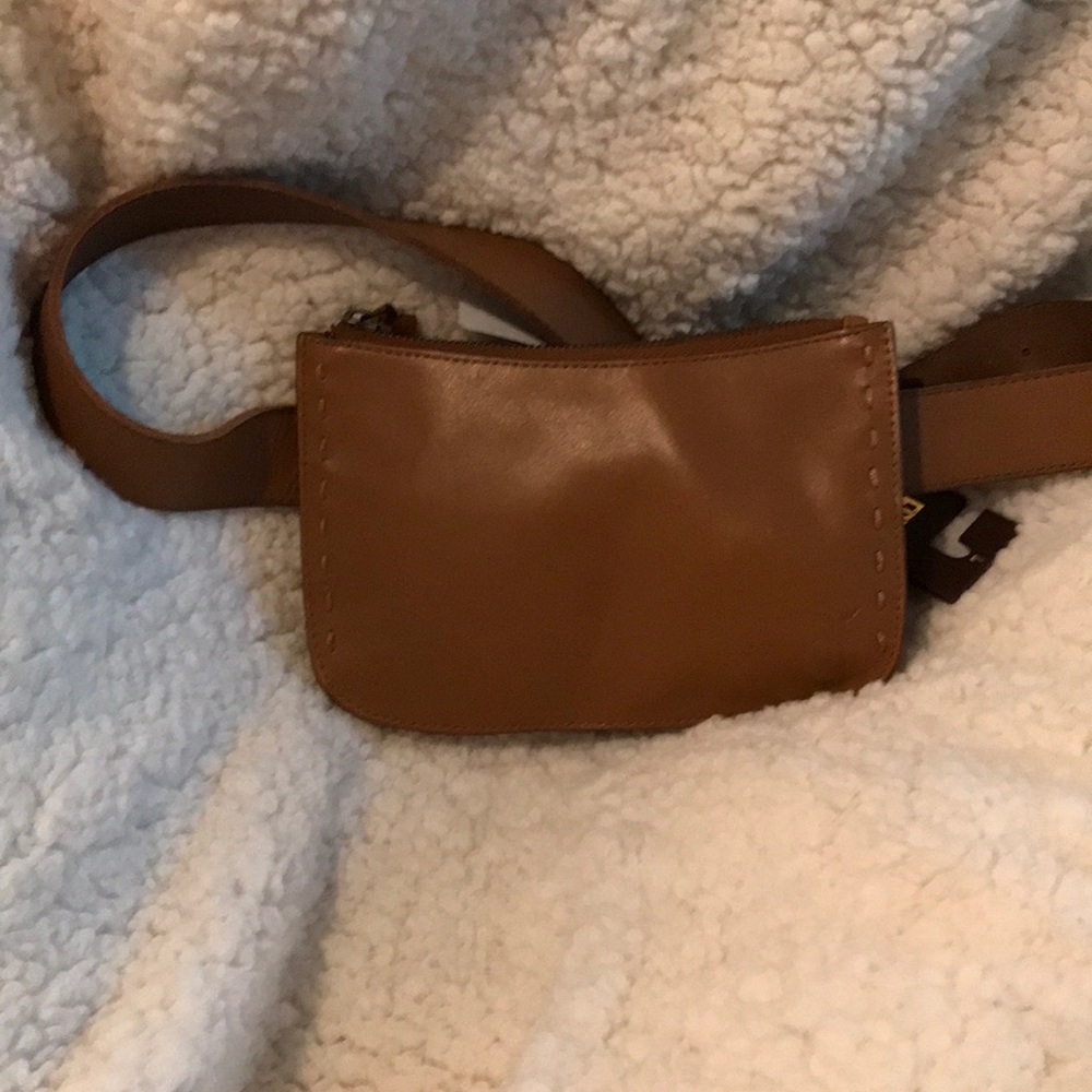 Frye leather belt bag, large, NWT
